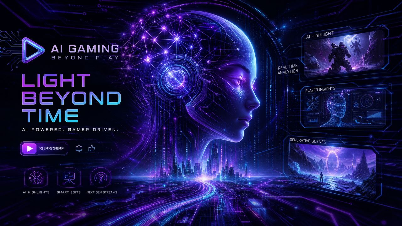 国产主播 AI赋能游戏视频创作